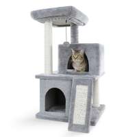 Domestic Cat Tree Furniture Sisal Scratch Post Cat Jumping Toy