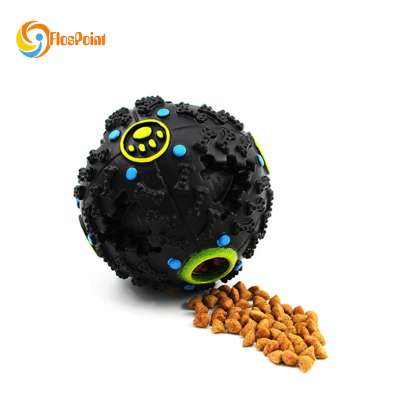 Dog Toy Rubber Pets Ball Food Treat Dispenser Chew Toy